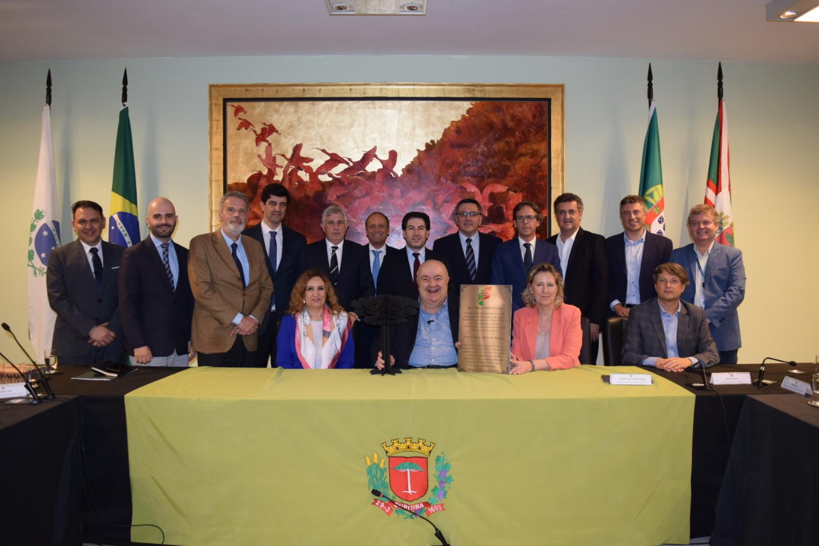 CIM Cávado e Curitiba assinam acordos para a sustentabilidade e inovação