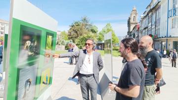 Fotos de “Braga Natural” em exposição  na “sala de visitas” da cidade