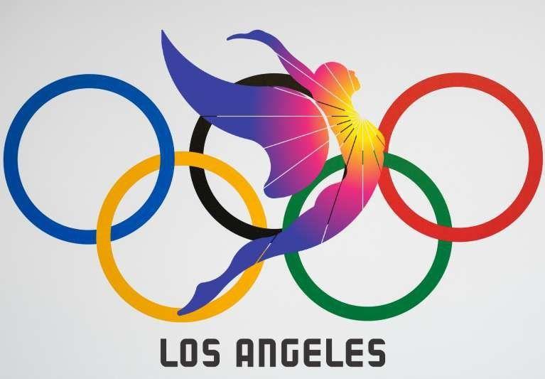 Final feminina dos 100 metros no primeiro dia dos Jogos Olímpicos Los Angeles-2028