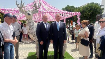 Crochet de Cerveira faz sucesso nas Festas do Povo em Campo Maior