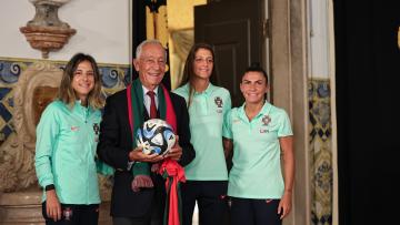 Mundial feminino: Presidente da República felicita vitória portuguesa e acredita no impossível frente aos EUA