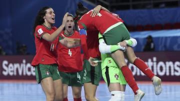 Dupla minhota embala Portugal para os quartos de final do Mundial de Futsal feminino