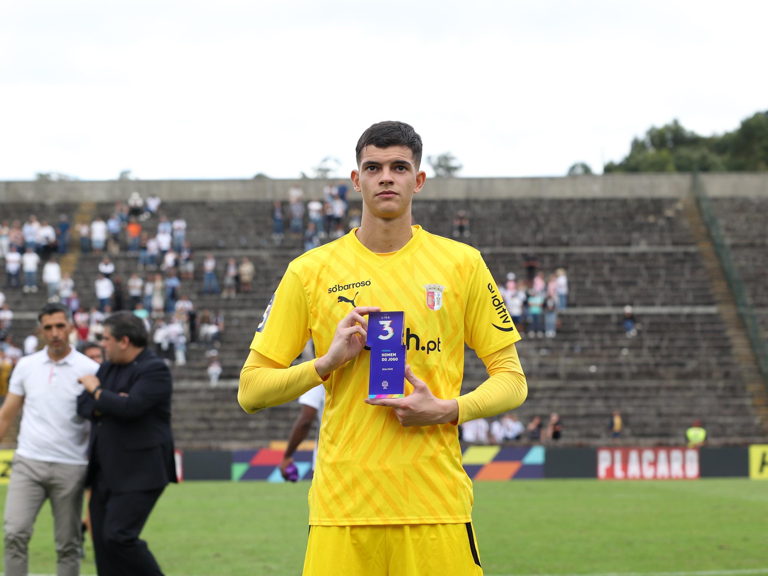João Carvalho (SC Braga) chamado aos AA's