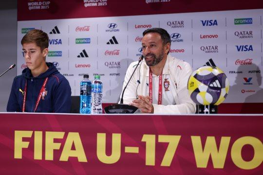 Portugal tem como “único pensamento” a conquista do título no Mundial de sub-17