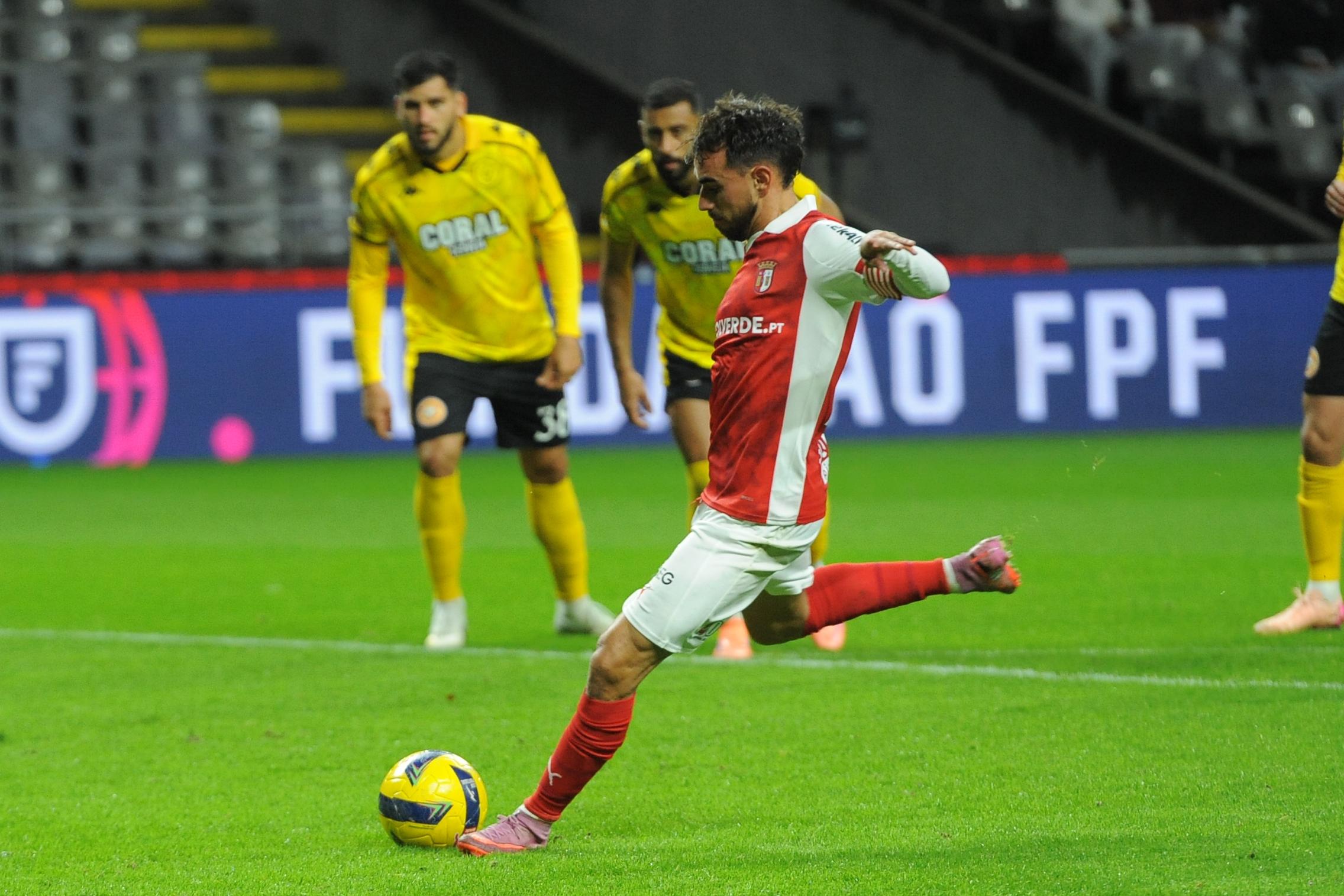 SC Braga bate Nacional e segue para os oitavos-de-final