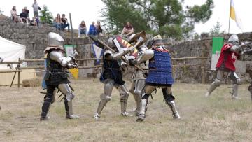 Castelo de Ansiães revive história com Torneio Medieval