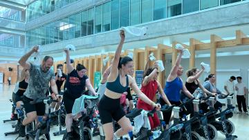 Hospital de Braga promoveu aula de ‘cycling’ para colaboradores