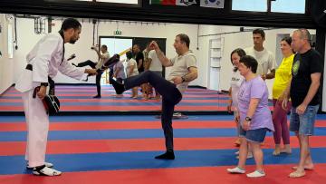 Taekwondo adaptado chega aos utentes da APPACDM de Braga
