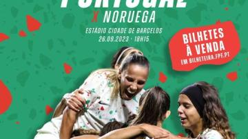 Seleção feminina joga em Barcelos na próxima terça-feira
