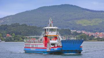 ‘Ferry' Caminha-A Guarda sem previsão para navegar por assoreamento do rio Minho