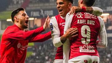 Cabeça de Abel Ruiz leva SC Braga à sua quinta final da Taça da Liga