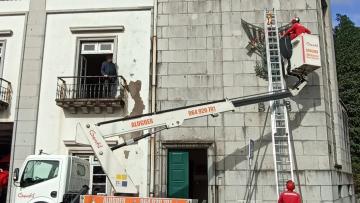 Símbolo dos Bombeiros Voluntários de Braga já está a caminho do novo quartel