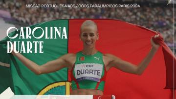 Carolina Duarte conquista bronze nos 400 metros T13