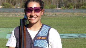Maria Inês Barros esperava resultado melhor no tiro com armas de caça em Taranto