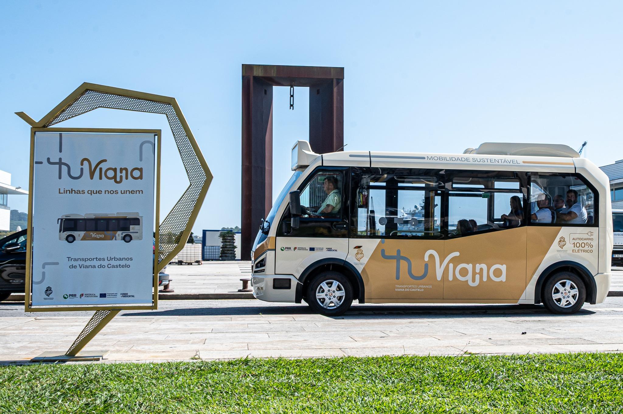 Novo sistema de transportes de Viana do Castelo grátis durante dois meses