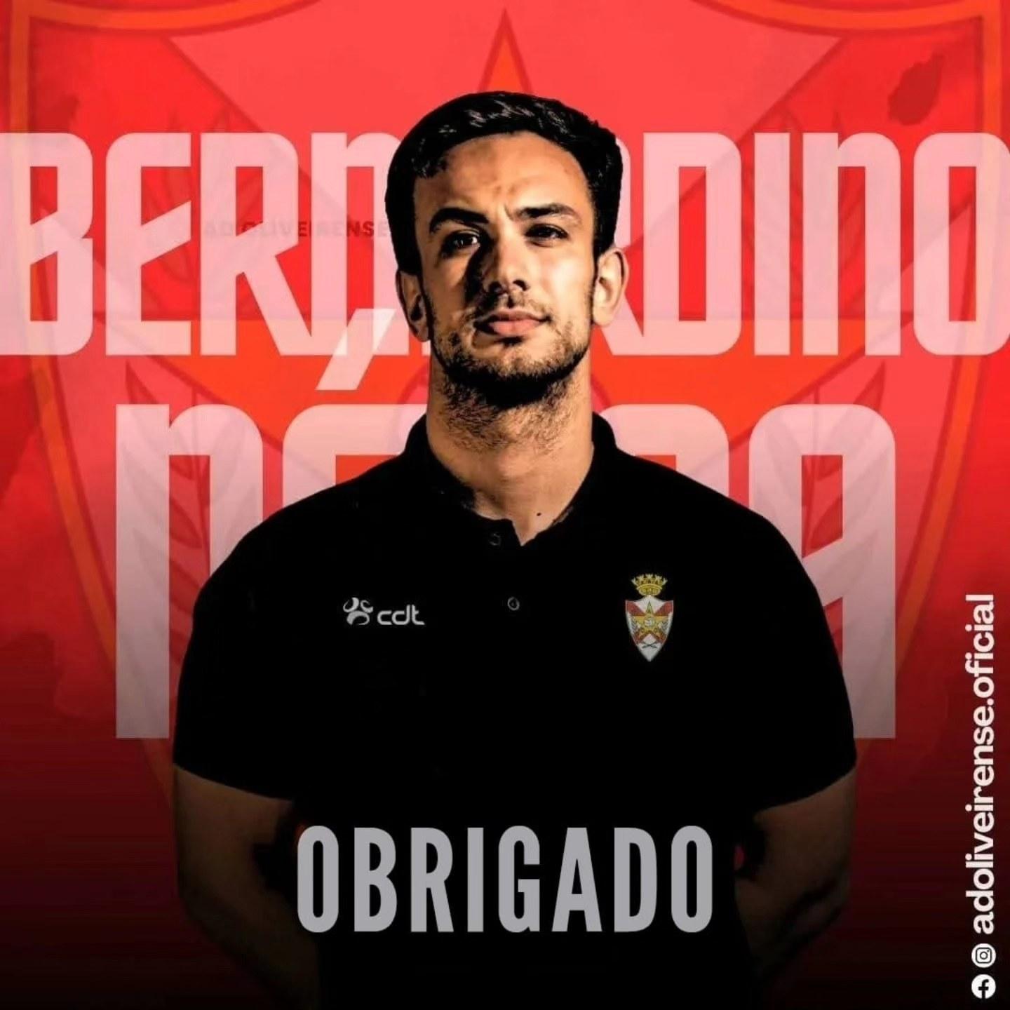 Bernardino Névoa deixa comando técnico da AD Oliveirense