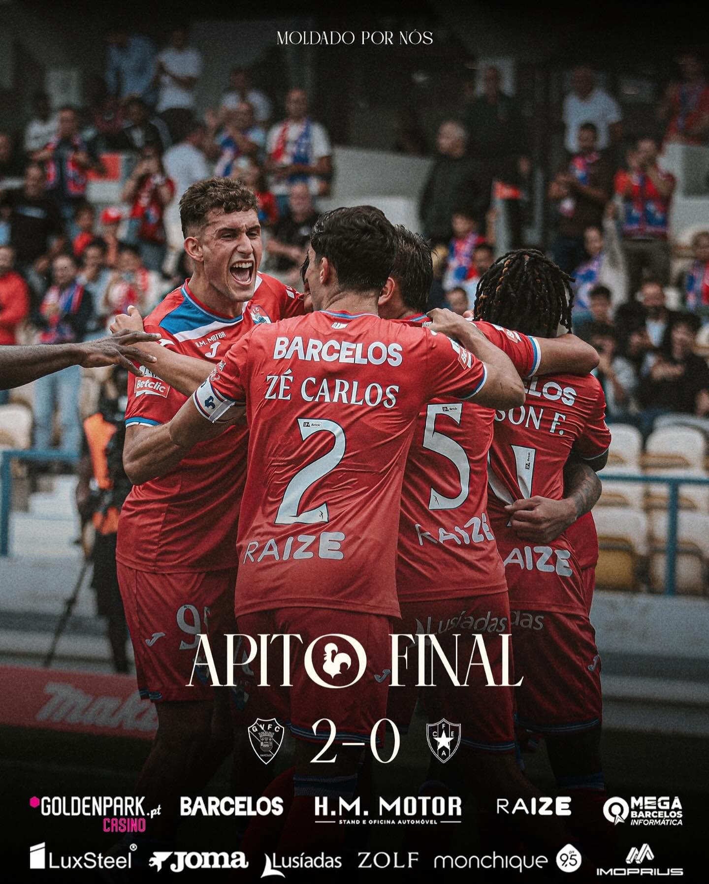 Gil Vicente vence Estrela da Amadora e sobe ao quarto lugar