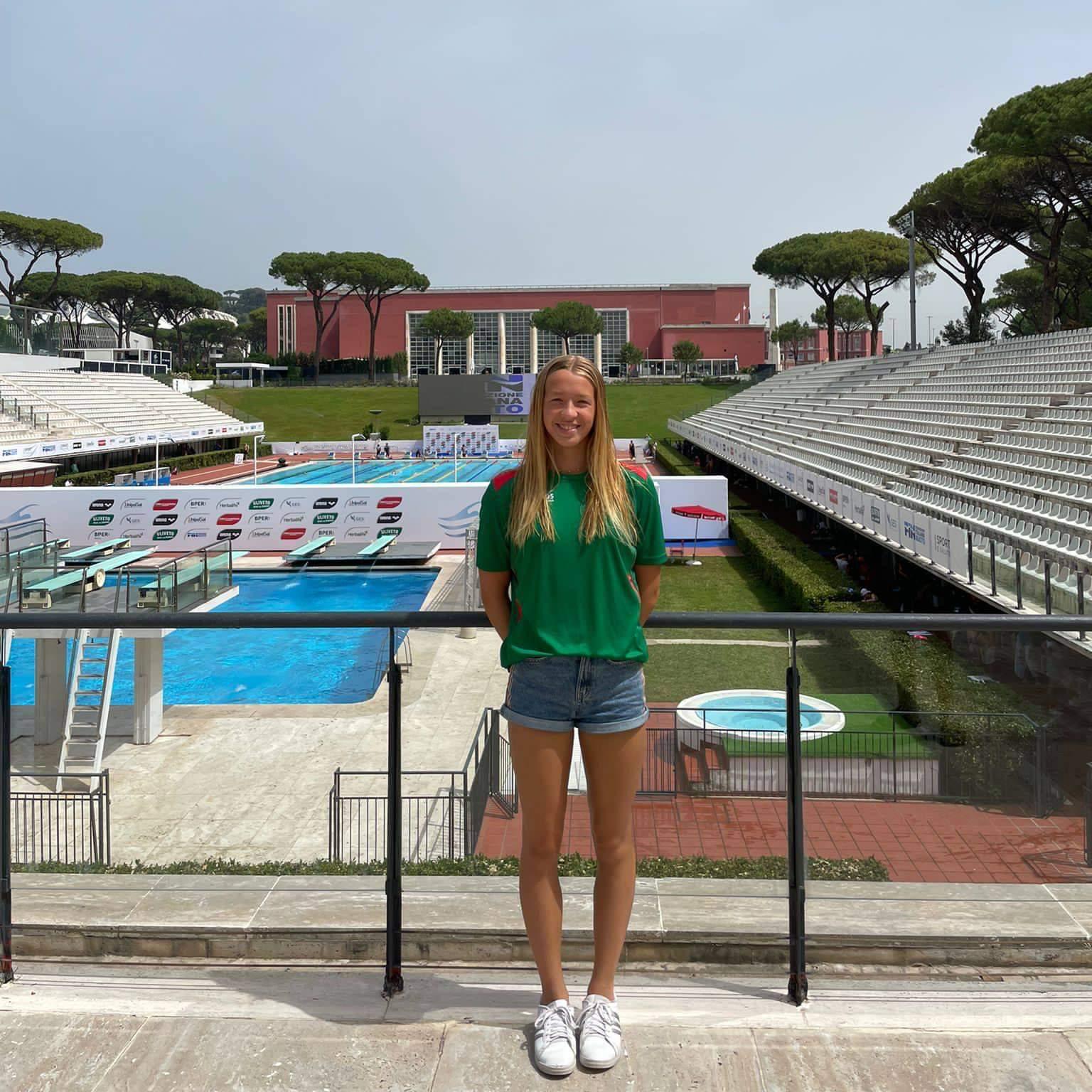 Mariana Cunha está nas meias-finais dos Europeus de piscina curta