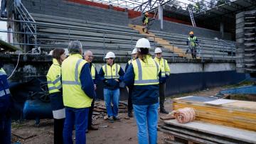 Estádio Municipal António José Queirós Gomes Pereira vai ter novas intervenções