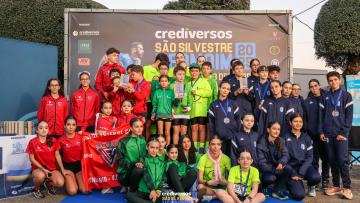 Escola Rosa Oliveira conquistou vitória coletiva na São Silvestre de Vermoim