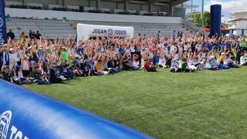 Complexo Desportivo do CCD Santa Eulália recebeu convívio da FPF