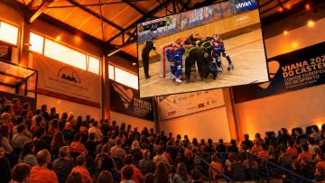 Juventude de Viana cria fanzone no Pavilhão José Natário para assistir ao jogo nos Açores