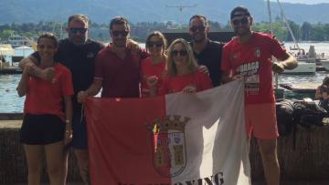 Carina Fernandes e Amaro Pinheiro alcançam prata no 1.º Alpen Open Kickboxing