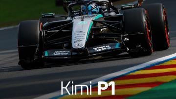 Kimi Antonelli conquista ‘pole position’ para o GP da Bélgica de Fórmula 1