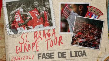 Sporting de Braga enfrenta Copenhaga e Gent na fase de liga