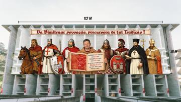 SC Braga vai erguer “Muralha da Liberdade” na bancada nascente do estádio