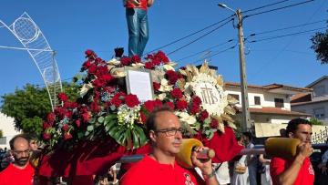 Imagem de São Carlo Acutis esteve nas festas de Antas