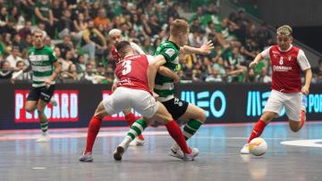 Futsal. Jogo de loucos acaba com vitória do Sporting CP por 8-4 frente ao SC Braga