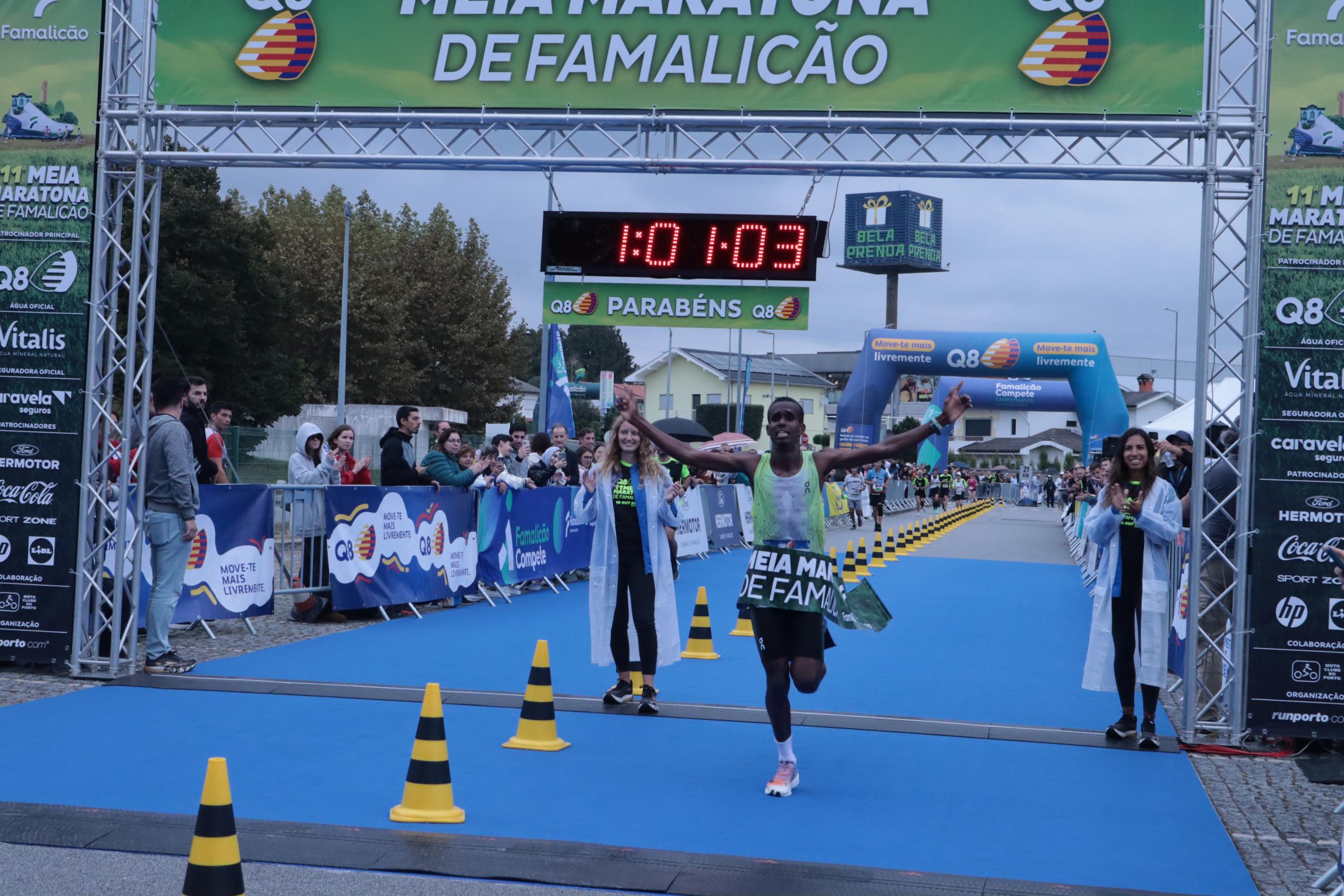 Hani e Noshin venceram Meia Maratona de Famalicão