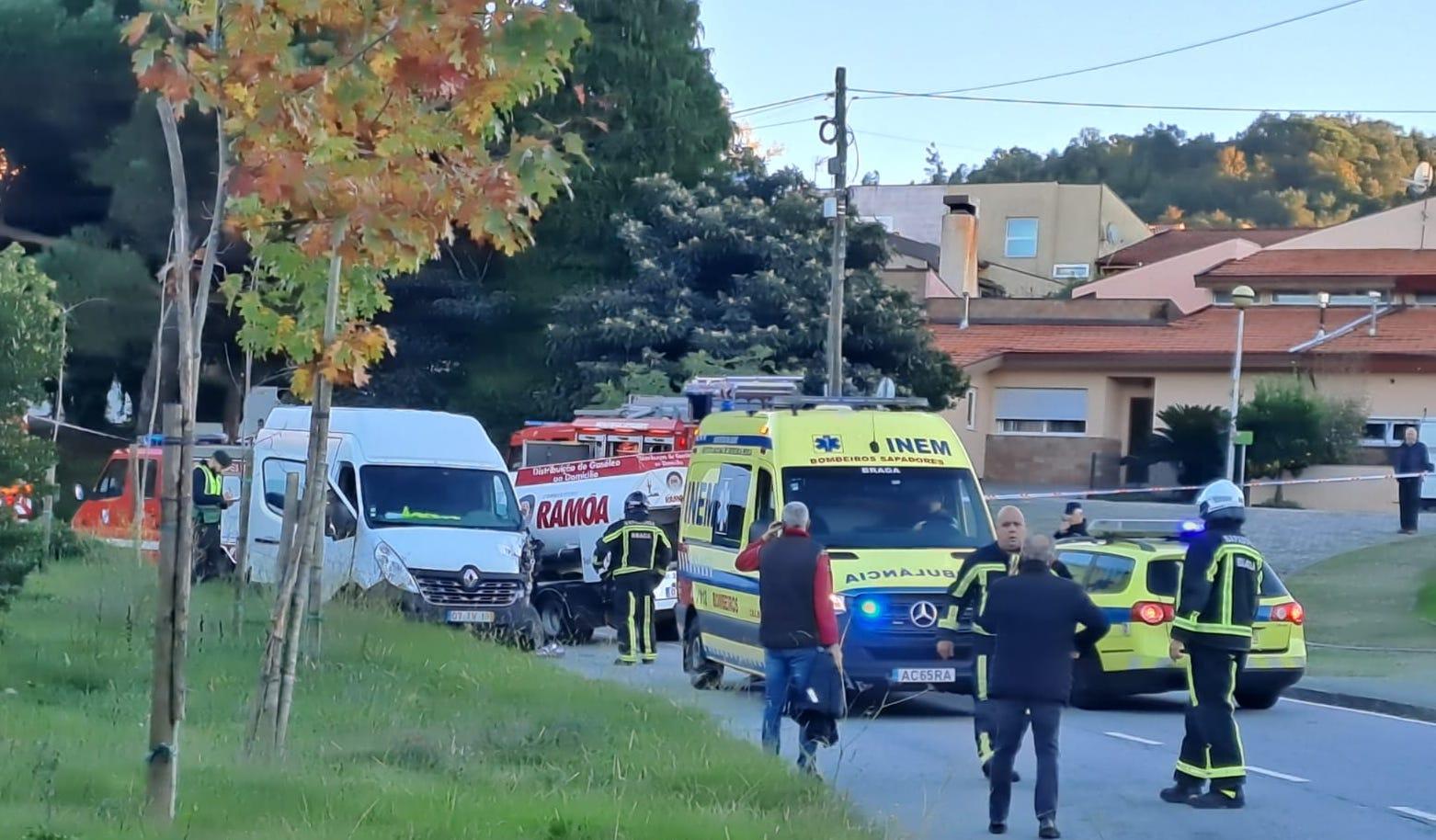 Choque frontal na estrada para Bom Jesus fez hoje um ferido grave