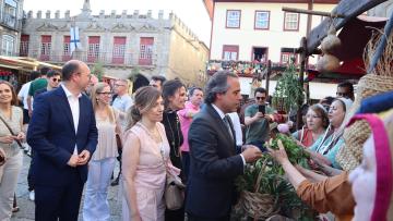 Centro de Guimarães fervilha história, cultura e gastronomia com a Feira Afonsina