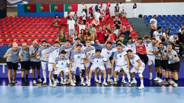 Seleção de andebol de sub-18 apura-se para a 'main round' do Europeu
