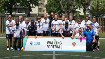 “Os Andorinhas” venceram 1.º Torneio Distrital de Walking Football Competitivo