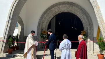 Silvares inaugurou requalificação do arco frontal da igreja paroquial