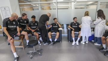 Vitória SC arrancou para a nova época com 25 jogadores