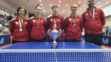 Casa do Povo de Alvito é vice-campeã  nacional feminina de ténis de mesa em equipas no escalão sub-19