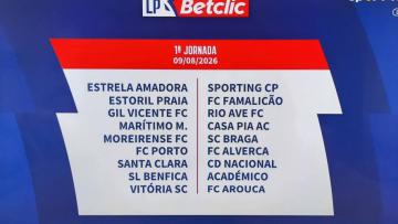 Dérbi entre Moreirense e SC Braga a abrir a I Liga
