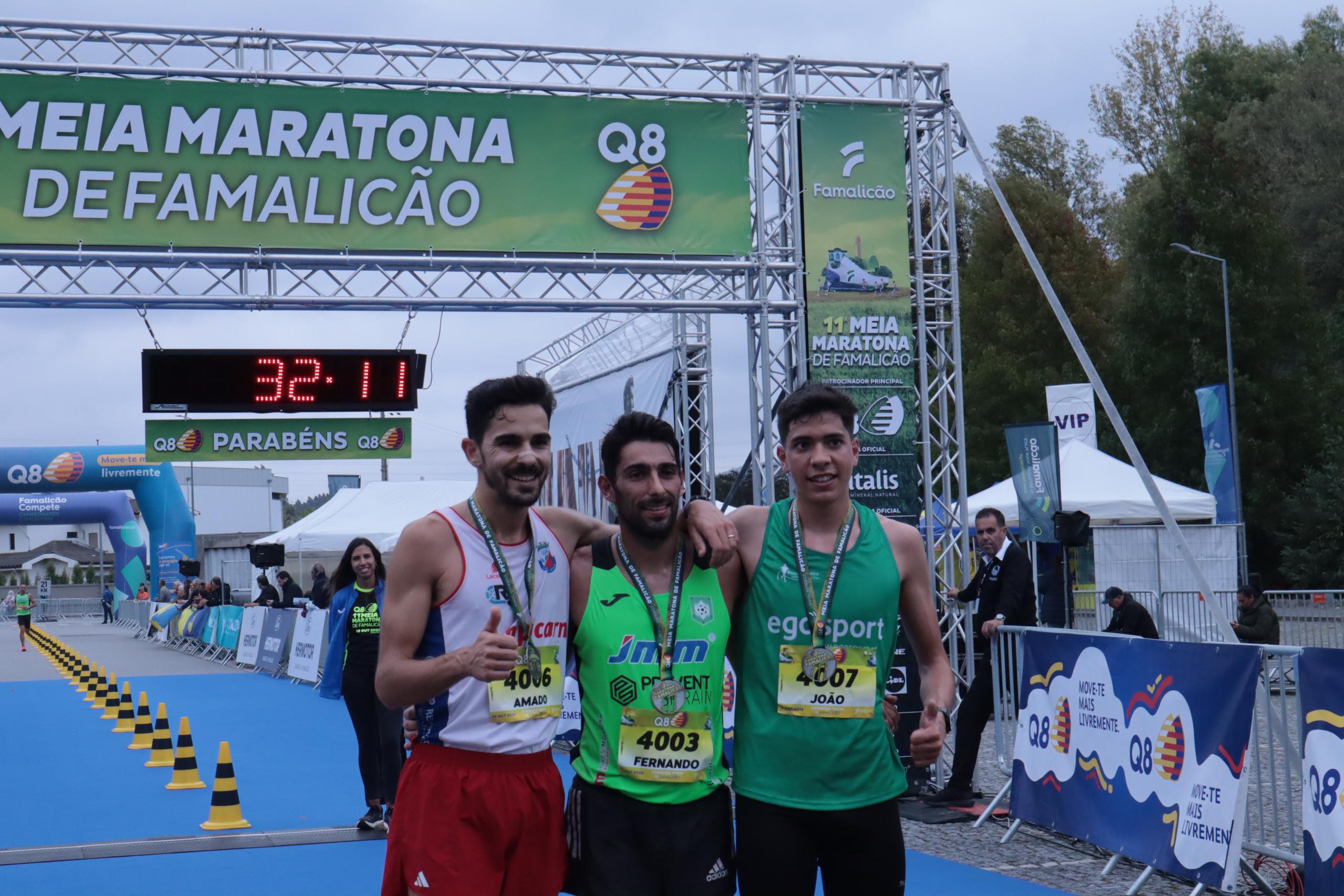 João Azevedo foi segundo na prova de 10km da Meia Maratona de Famalicão