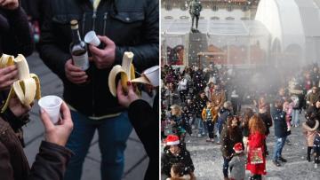Esta terça-feira há Bananeiro com sumo para os miúdos e moscatel para os adultos