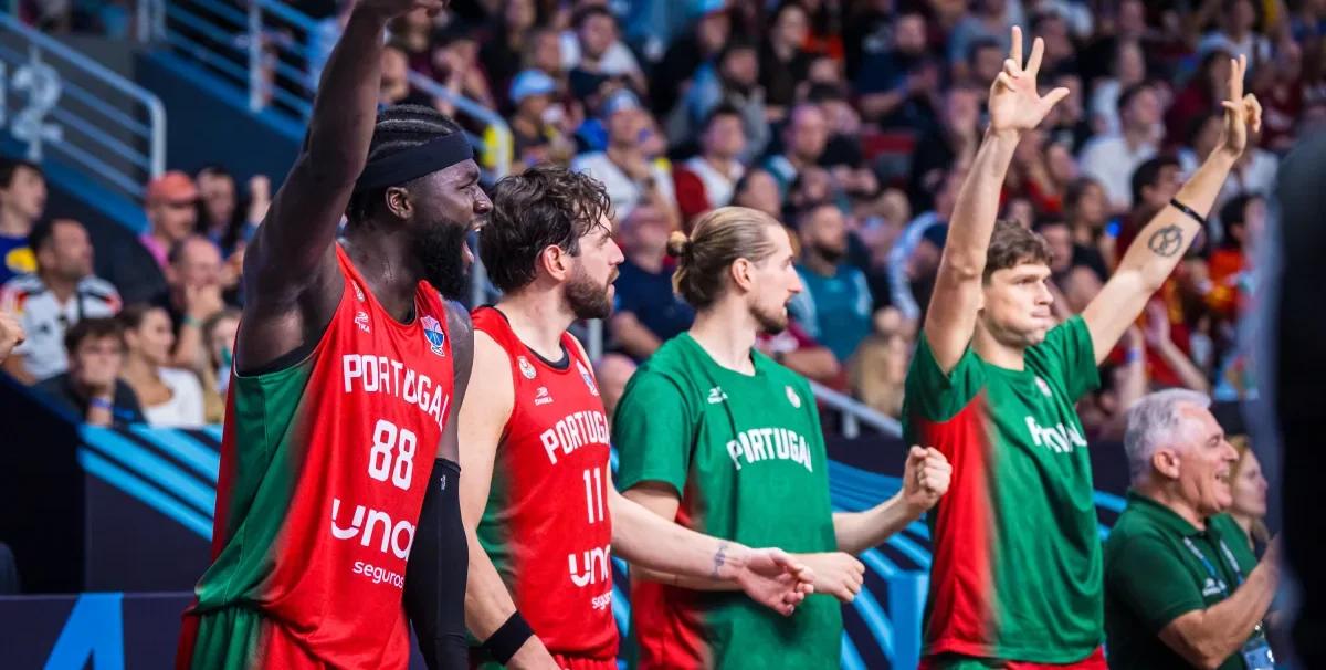 Seleção portuguesa de basquetebol sobe nove lugares no ranking FIBA