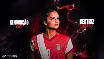 SC Braga renova com Beatriz Manso