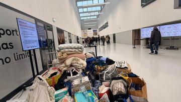 Braga envia 190 lonas para o centro do país e prepara carregamento com bens essenciais