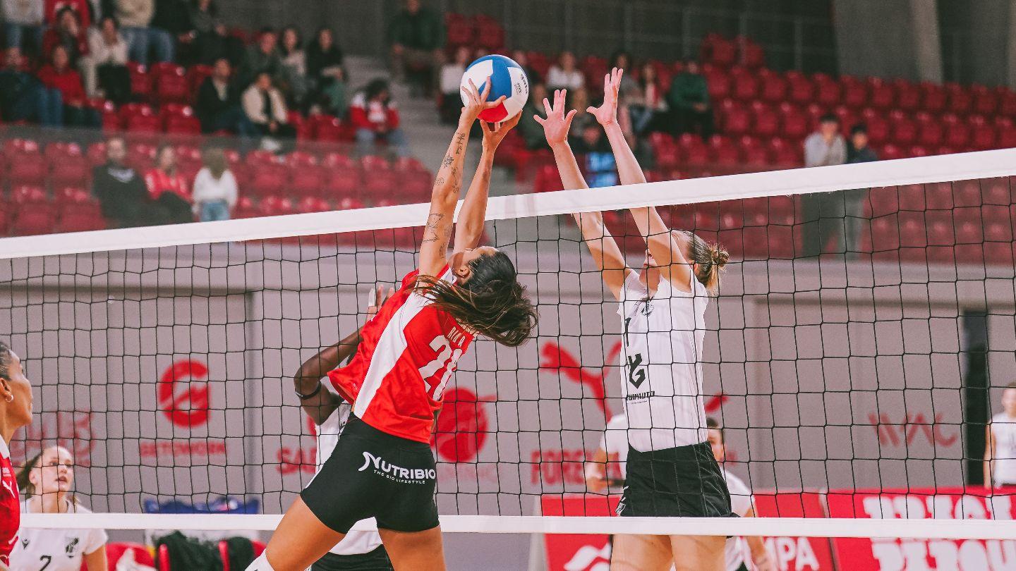 SC Braga venceu Vitória SC no dérbi minhoto em voleibol feminino