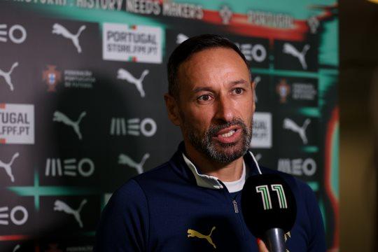 Selecionador Bino Maçães classifica a Bélgica como "equipa muito difícil"