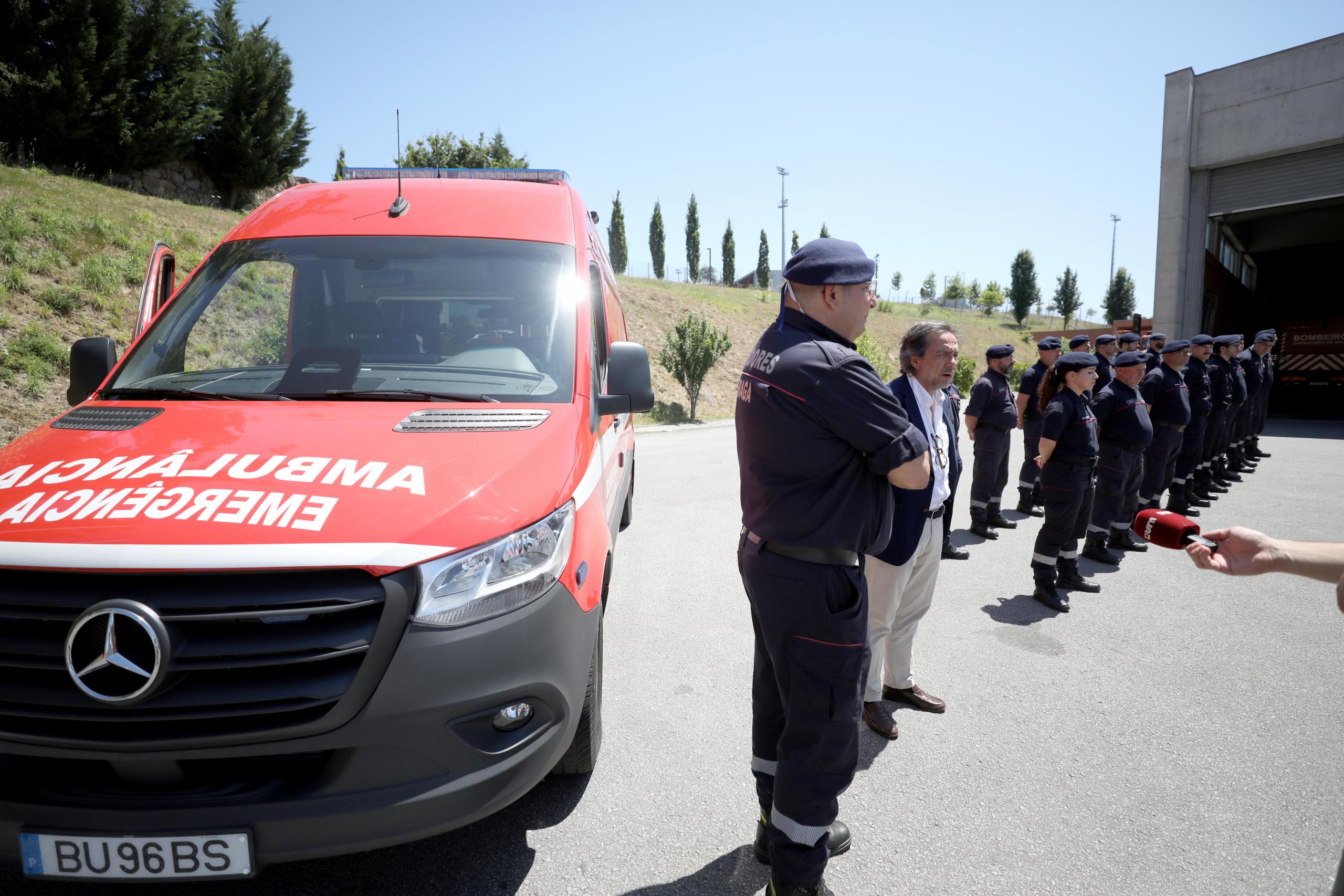 Sapadores de Braga reforçam meios com nova ambulância