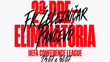 SC Braga defronta sérvios do Zeleznicar Pancevo na segunda pré-eliminatória da Liga Conferência